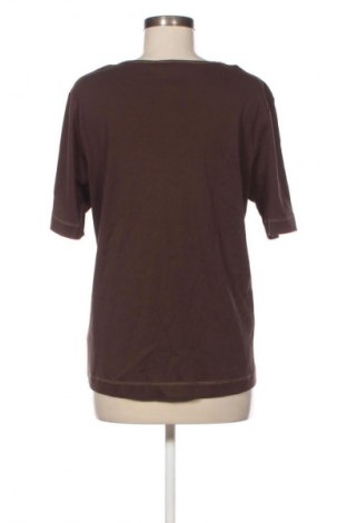 Γυναικείο t-shirt Via Appia, Μέγεθος XL, Χρώμα Καφέ, Τιμή 11,99 €