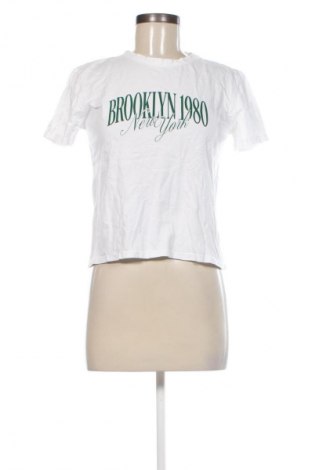 Damen T-Shirt Zara, Größe M, Farbe Weiß, Preis € 7,99