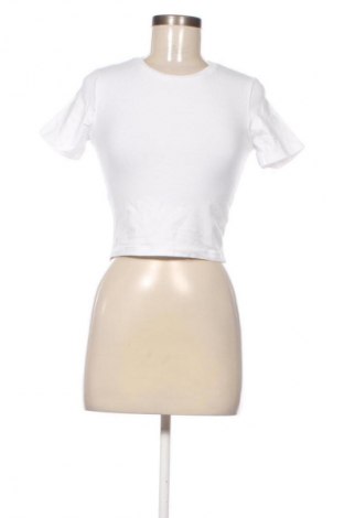 Γυναικείο t-shirt Zara, Μέγεθος S, Χρώμα Λευκό, Τιμή 7,99 €
