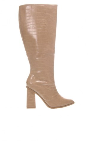 Damenstiefel Unbranded, Größe 41, Farbe Beige, Preis 30,00 €