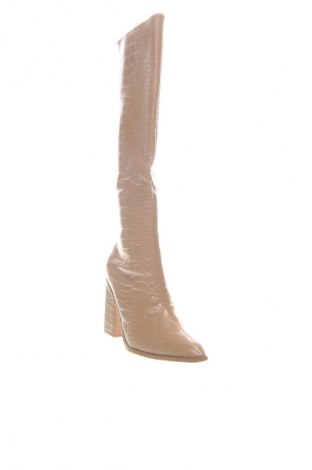 Damenstiefel Unbranded, Größe 41, Farbe Beige, Preis 30,00 €