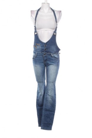 Langer Damen-Overall Fanco, Größe S, Farbe Blau, Preis 24,55 €
