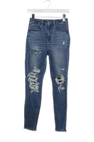 Dámske džínsy  American Eagle, Veľkosť XS, Farba Modrá, Cena  20,92 €