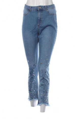 Damskie jeansy Calzedonia, Rozmiar L, Kolor Niebieski, Cena 99,75 zł
