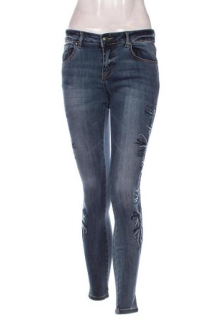 Damen Jeans Cartoon, Größe S, Farbe Blau, Preis 14,83 €