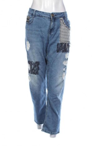 Damskie jeansy Desigual, Rozmiar XL, Kolor Kolorowy, Cena 172,41 zł
