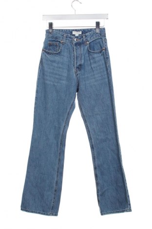 Damskie jeansy H&M, Rozmiar XS, Kolor Niebieski, Cena 66,29 zł