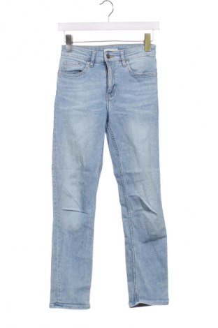 Дамски дънки H&M, Размер XS, Цвят Син, Цена 28,99 лв.