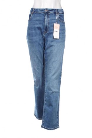 Damskie jeansy ONLY, Rozmiar XXL, Kolor Niebieski, Cena 252,99 zł