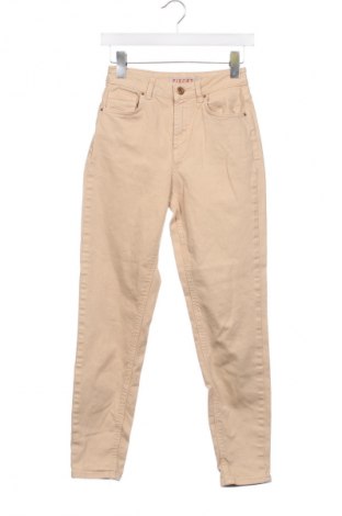 Blugi de femei Pieces, Mărime XS, Culoare Bej, Preț 89,29 Lei