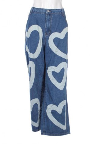 Damskie jeansy SHEIN, Rozmiar XXL, Kolor Kolorowy, Cena 95,99 zł