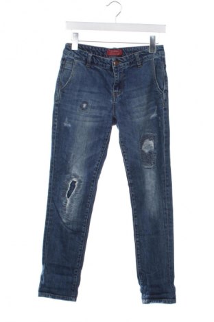 Blugi de femei Stradivarius, Mărime XS, Culoare Albastru, Preț 76,32 Lei
