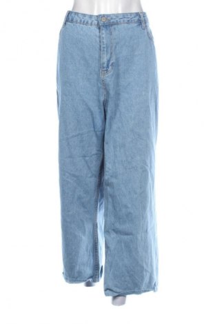 Damskie jeansy Trendyol, Rozmiar XXL, Kolor Niebieski, Cena 94,25 zł