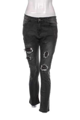Damskie jeansy Unbranded, Rozmiar L, Kolor Czarny, Cena 94,21 zł