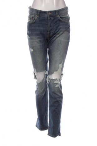Damskie jeansy Unbranded, Rozmiar XL, Kolor Niebieski, Cena 66,67 zł