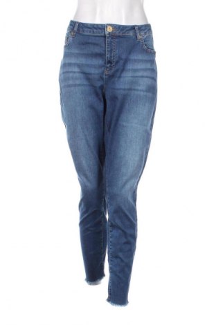 Damskie jeansy Unbranded, Rozmiar XXL, Kolor Niebieski, Cena 66,67 zł