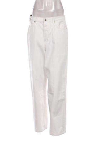 Blugi de femei Weekday, Mărime XL, Culoare Alb, Preț 316,99 Lei