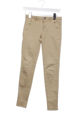 Damskie jeansy Zara, Rozmiar XS, Kolor Beżowy, Cena 62,07 zł
