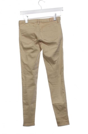 Damskie jeansy Zara, Rozmiar XS, Kolor Beżowy, Cena 62,07 zł