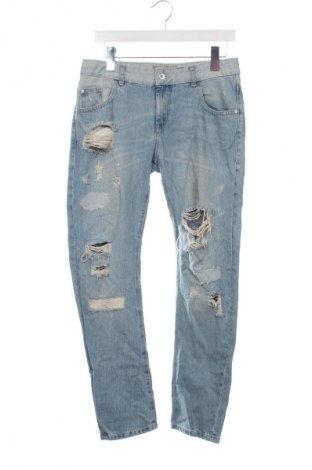 Blugi de femei Zara, Mărime XS, Culoare Albastru, Preț 91,99 Lei