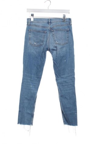 Dámske džínsy  Zara, Veľkosť XS, Farba Modrá, Cena  14,00 €