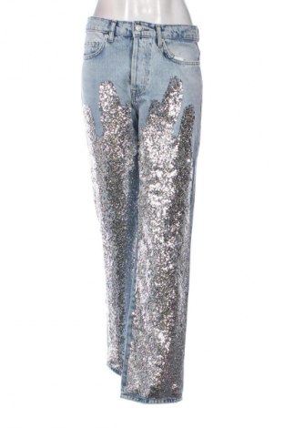 Blugi de femei Zara, Mărime S, Culoare Albastru, Preț 192,50 Lei