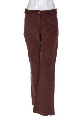 Pantaloni de velvet de femei Bordo, Mărime M, Culoare Maro, Preț 79,00 Lei