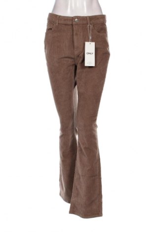Damen Cordhose ONLY, Größe L, Farbe Braun, Preis € 43,99