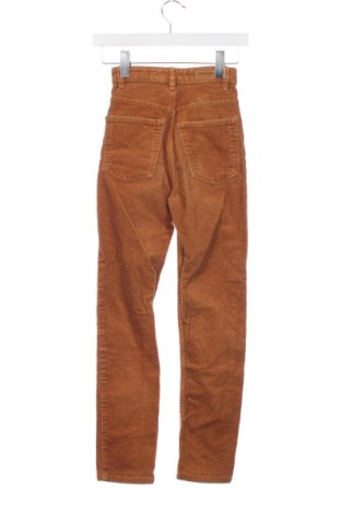 Damen Cordhose Pull&Bear, Größe XXS, Farbe Orange, Preis 21,47 €