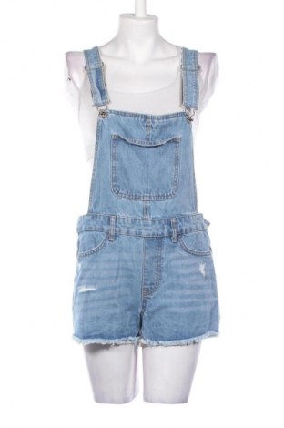 Kurzer Damenoverall Bershka, Größe S, Farbe Blau, Preis € 20,60