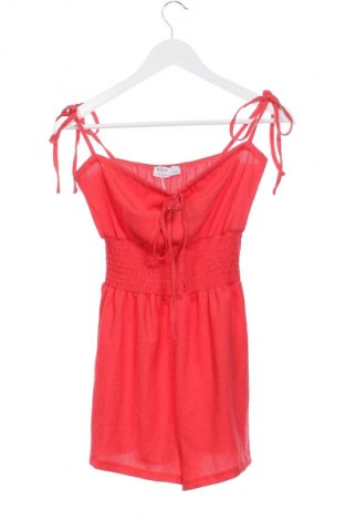Dámská krátká kombinéza  Bershka, Velikost XS, Barva Růžová, Cena  999,00 Kč