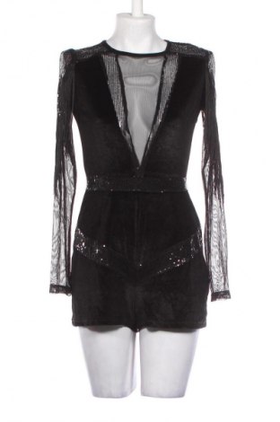 Kurzer Damenoverall Boohoo, Größe S, Farbe Schwarz, Preis 19,79 €