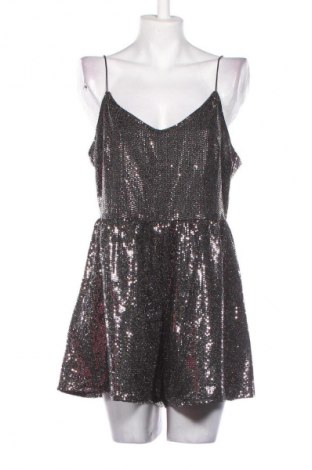Kurzer Damenoverall H&M Divided, Größe L, Farbe Silber, Preis € 19,99