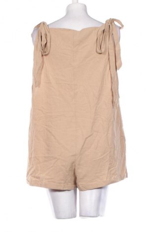 Salopetă scurtă de damă SHEIN, Mărime XXL, Culoare Bej, Preț 132,99 Lei