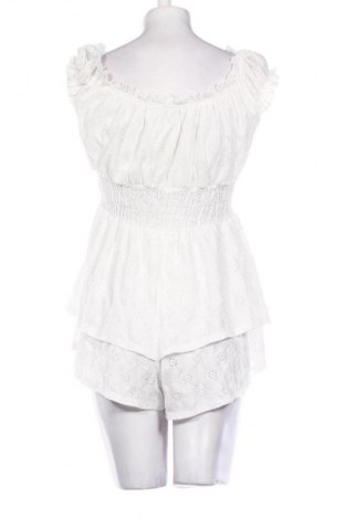 Kurzer Damenoverall Unbranded, Größe S, Farbe Weiß, Preis 19,95 €