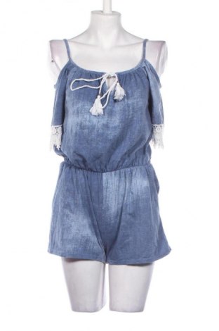 Salopetă scurtă de damă Unbranded, Mărime M, Culoare Albastru, Preț 57,99 Lei