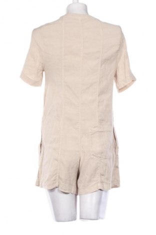 Women's short jumpsuit Zara, Μέγεθος S, Χρώμα  Μπέζ, Τιμή 23,22 €