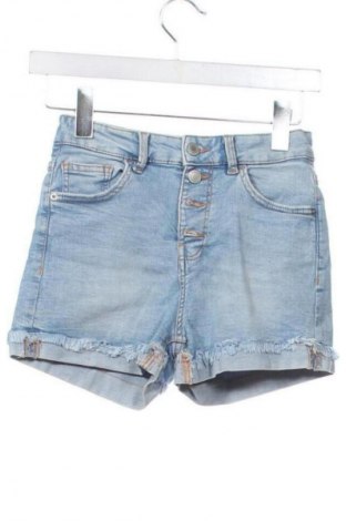 Damskie szorty Bershka, Rozmiar XS, Kolor Niebieski, Cena 43,68 zł