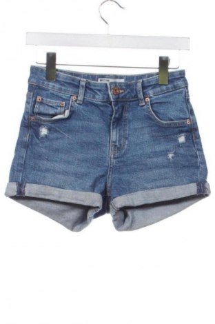 Dámske kraťasy  Bershka, Veľkosť XS, Farba Modrá, Cena  9,72 €