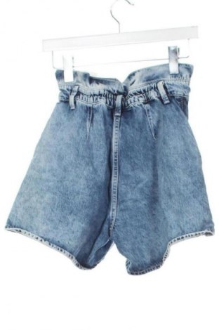 Pantaloni scurți de femei Bershka, Mărime XS, Culoare Albastru, Preț 64,99 Lei