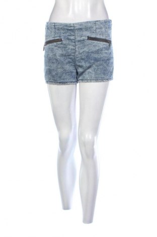 Damskie szorty Bershka, Rozmiar L, Kolor Niebieski, Cena 82,99 zł