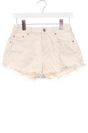 Damskie szorty Pull&Bear, Rozmiar XS, Kolor ecru, Cena 62,99 zł