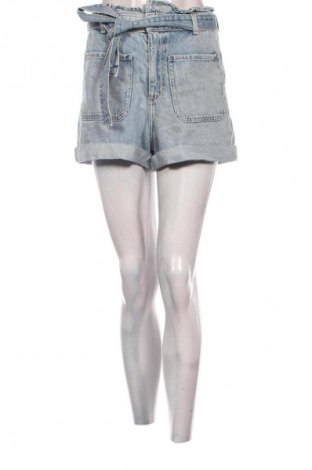 Pantaloni scurți de femei Zara, Mărime S, Culoare Albastru, Preț 54,99 Lei