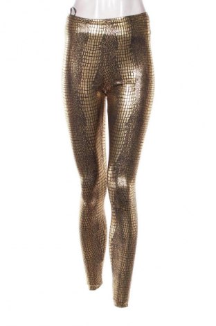 Damskie legginsy SHEIN, Rozmiar S, Kolor Złocisty, Cena 62,99 zł