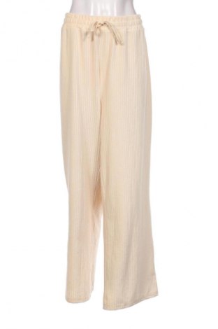 Damskie spodnie ASOS, Rozmiar XXL, Kolor ecru, Cena 94,25 zł