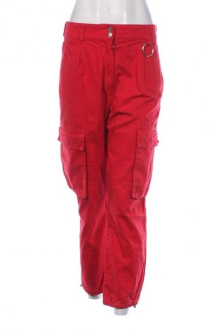 Dámske nohavice Bershka, Veľkosť M, Farba Červená, Cena  15,00 €