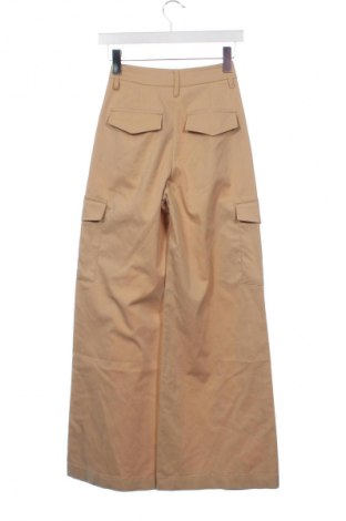 Damenhose Bershka, Größe XXS, Farbe Beige, Preis 14,83 €