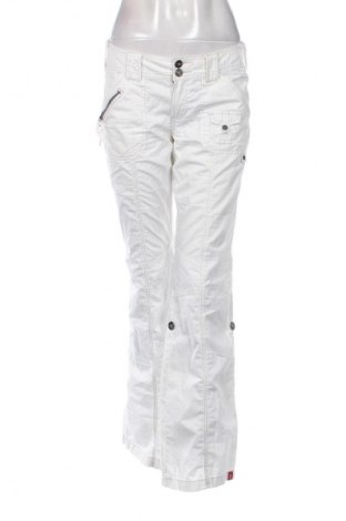Damskie spodnie Edc By Esprit, Rozmiar S, Kolor Biały, Cena 97,00 zł