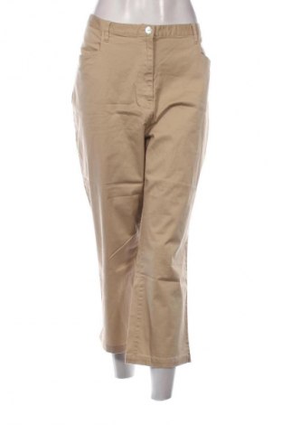 Damskie spodnie Essentials By Esprit, Rozmiar XXL, Kolor Beżowy, Cena 219,13 zł