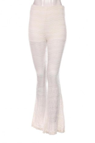 Damenhose Fashion nova, Größe S, Farbe Ecru, Preis 14,83 €